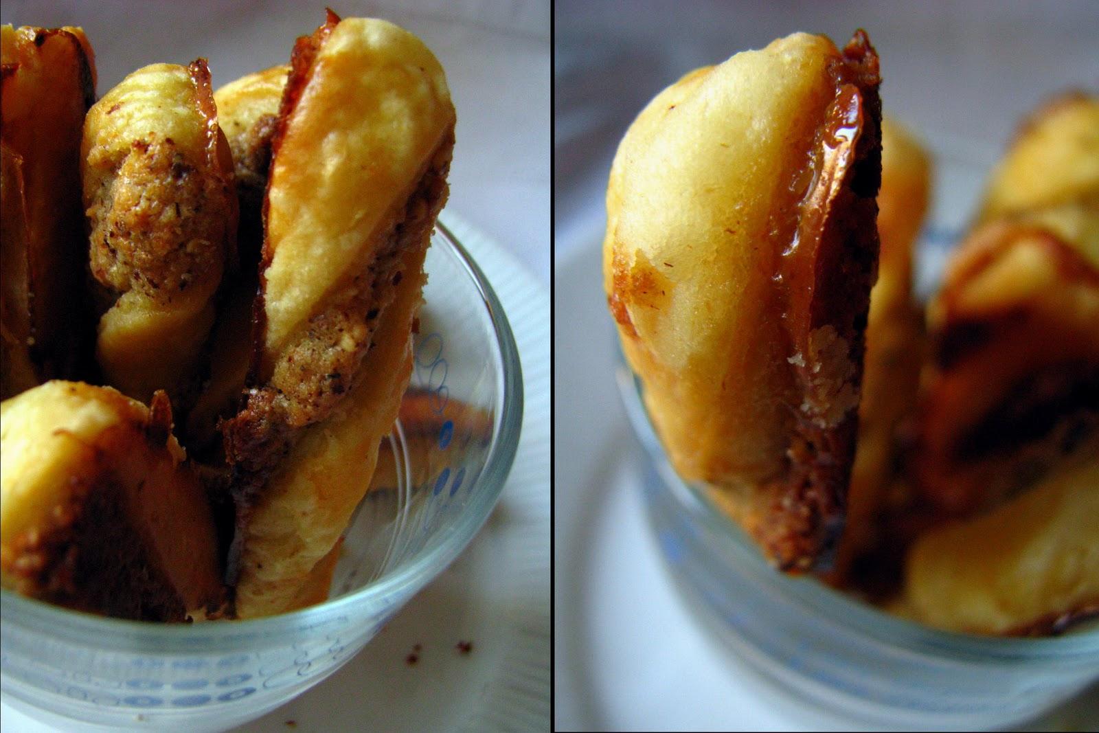 Mini sacristains aux noisettes ou comment optimiser ses chutes de pâte feuilletée après la galette des rois ? Mini sacristains aux noisettes ou comment optimiser ses chutes de pâte feuilletée après la galette des rois ?