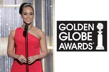 Alicia Keys était aux Golden Globe Awards !