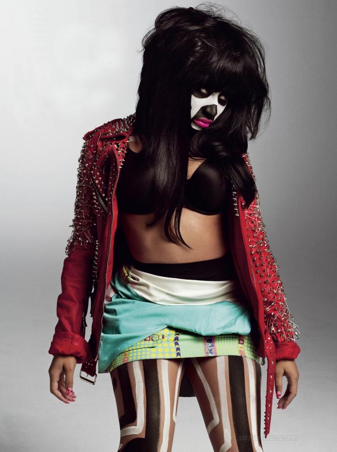 nicki minaj king magazine 2011. Nicki Minaj pour V Magazine