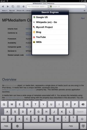 Paramètrez vos recherches sur Safari Paramètrez vos recherches sur Safari