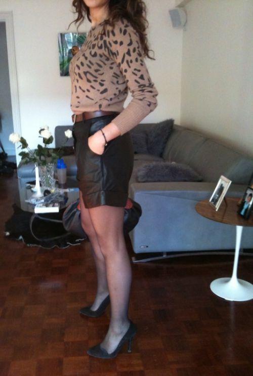 My Leather shorts !