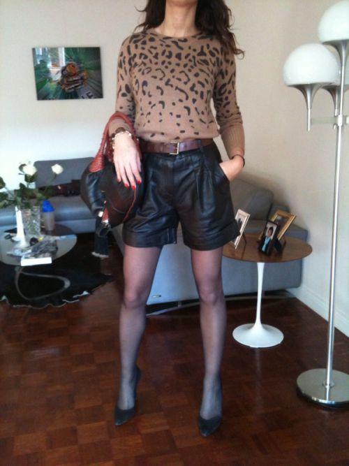 My Leather shorts !