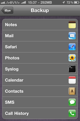 iBye et ne dites plus ByeBye à votre iPhone ! iBye et ne dites plus ByeBye à votre iPhone !