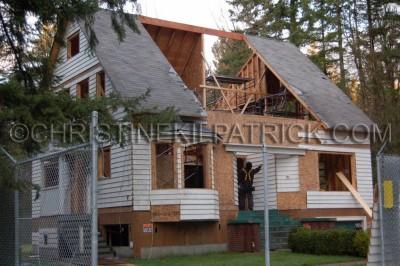 Second jour de construction de la maison des SWAN Second jour de construction de la maison des SWAN