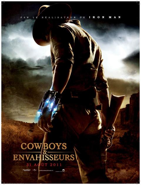Daniel Craig et Olivia Wilde dans Cowboys & Envahisseurs ... une nouvelle affiche française Daniel Craig et Olivia Wilde dans Cowboys & Envahisseurs ... une nouvelle affiche française