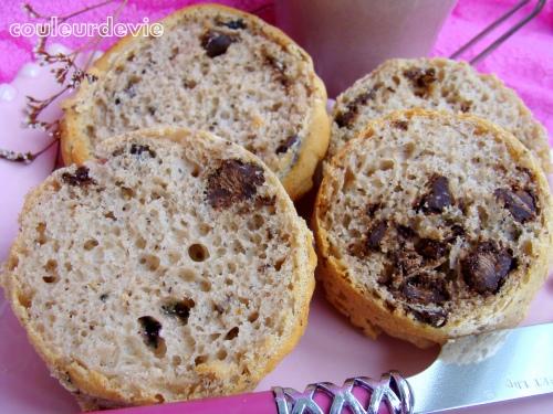 blog Pain au yaourt, farine de châtaignes et pépites de chocolat