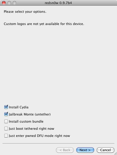 Tuto : Jailbreak Untethered iOS 4.2.1 sur iPhone 4 + Desimlocke avec Redsn0w 0.9.7b6 [Mac]