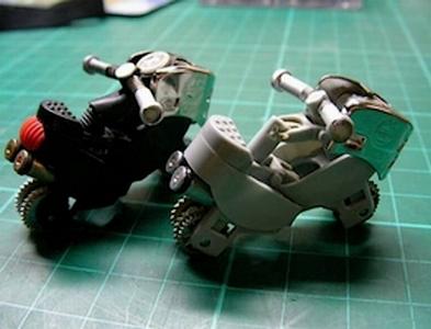 Mini-motos avec pièces de briquets à gaz