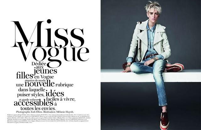Le dernier numéro de Vogue de Carine Rotfield sort aujourd'hui en kiosque ! Le dernier numéro de Vogue de Carine Rotfield sort aujourd'hui en kiosque !