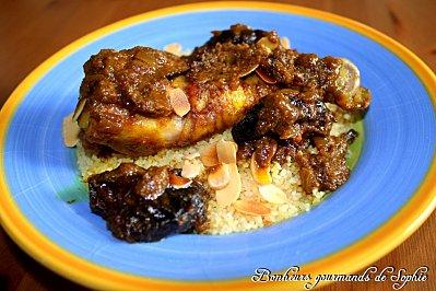 Tajine de poulet aux pruneaux - Jeu Interblogs #13 tajine pruneau 1