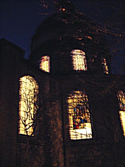 L'Eglise Ste Marie Madeleine, devenue Musée d'Art contemporain, classée Monument Historique.