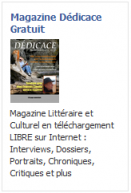 Magazine Dédicace : Devenez l’un de nos premiers Sponsors