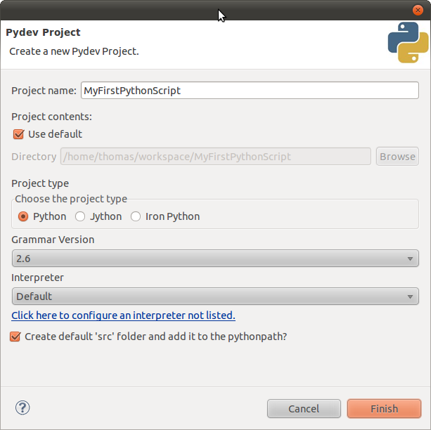 Python_with_Eclipse_005 Apprendre Python – Partie 1 – L’IDE