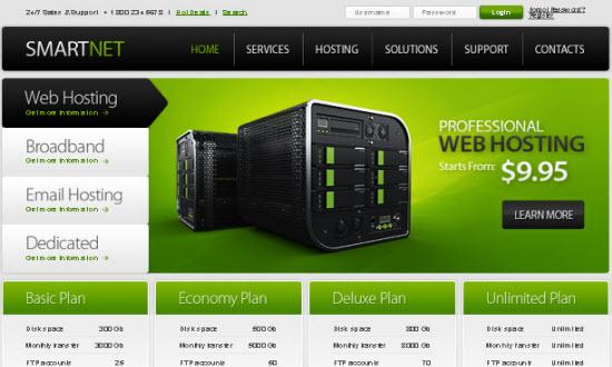 24 templates gratuits HTML5 et CSS3