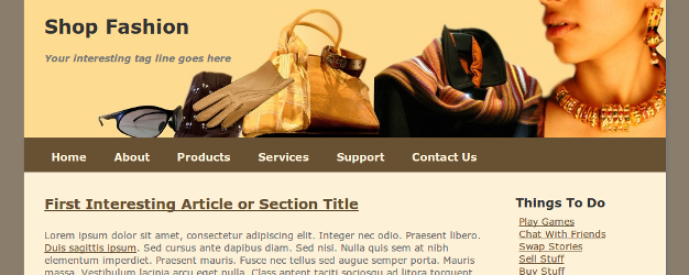 24 templates gratuits HTML5 et CSS3