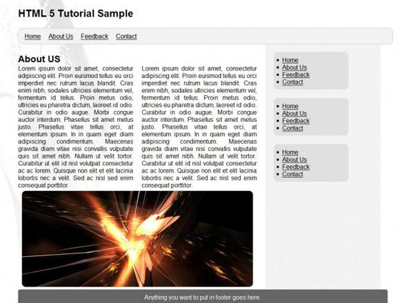 template_html5_01 24 templates gratuits HTML5 et CSS3