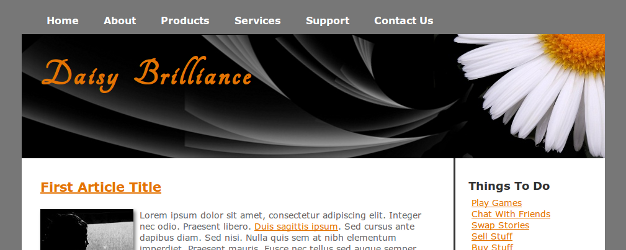 24 templates gratuits HTML5 et CSS3