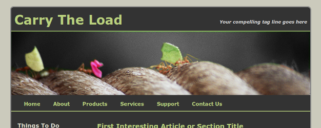 24 templates gratuits HTML5 et CSS3