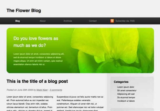 template_html5_03 24 templates gratuits HTML5 et CSS3