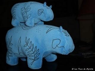 L'hippopotame bleu d'Egypte