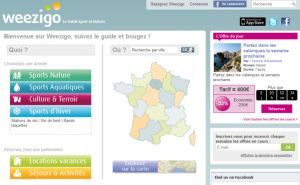 Weezigo.com – Le Guide Sport et Nature, lance des offres à prix réduits sur internet