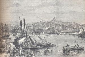 Origine des villes françaises - Les villes grecques Port_Marseille_1894