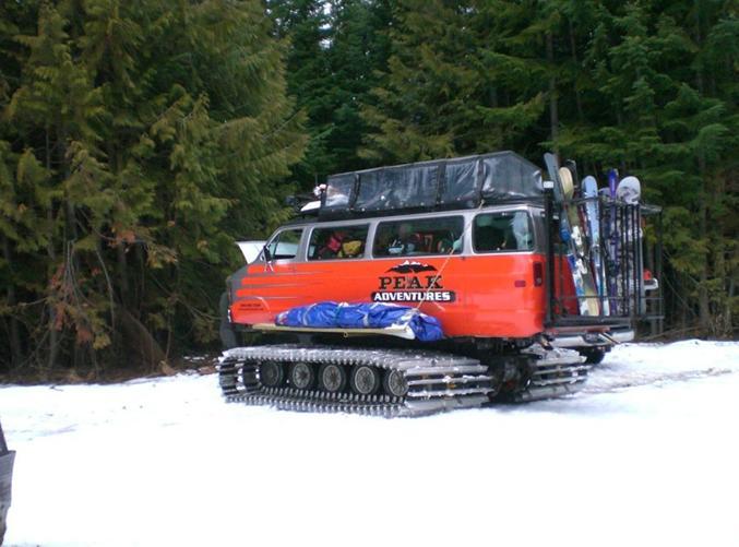 Vancat, le véhicule idéal pour la neige.