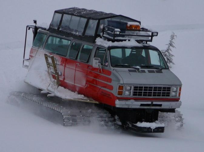 Vancat, le véhicule idéal pour la neige.