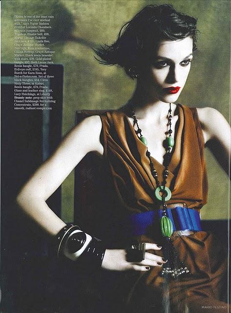 Keira Knightley pour Vogue