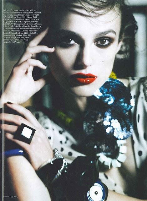 Keira Knightley pour Vogue