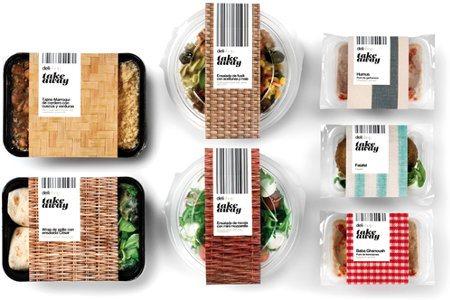 Delishop Take Away: un packaging “couleur locale”