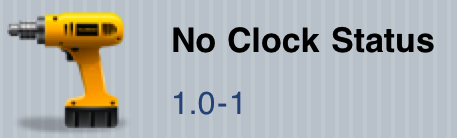 IMG_0190 No Clock Status, ou comment faire de la place sur la barre de status