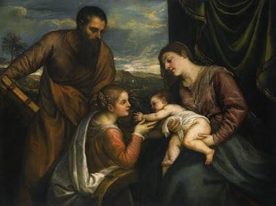 Titian's Sacra Conversazione: The Madonna and Child with Saints Luke and Catherine of Alexandria