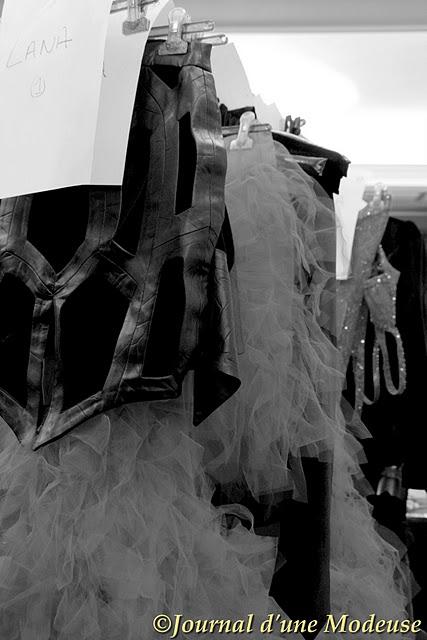 Dans les coulisses du défilé Haute Couture Printemps-Eté 2011 Eva Minge
