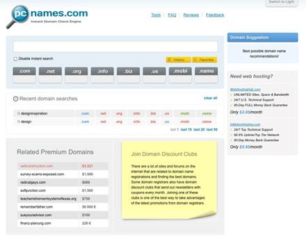 PCNames Comment trouver le bon nom de domaine pour votre business avec PCNames.com