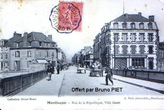 Montluçon, la ville Gozet - Allier Montluçon, la ville Gozet - Allier