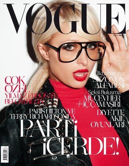 - Paris Hilton pose pour la couv' du Vogue Turkey sous l'objectif de Terry Richardson