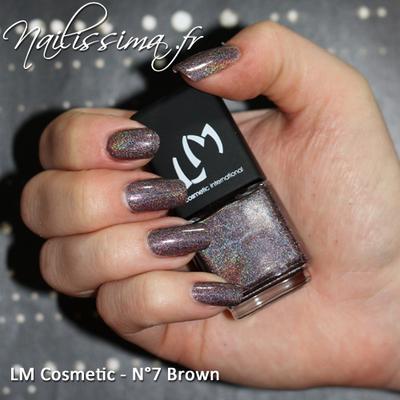 LM Cosmetic holographique n°7 Brown image