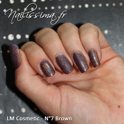 LM Cosmetic holographique n°7 Brown image