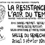 L’association « le mai Daniel Bensaïd » présente LA RESISTANCE A L’AIR DU TEMPS