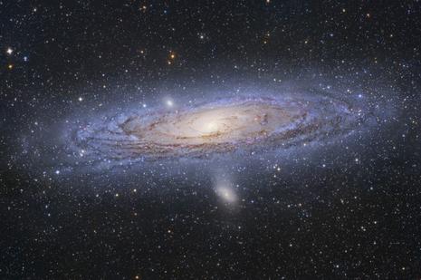 La galaxie d'Andromède ou M 31
