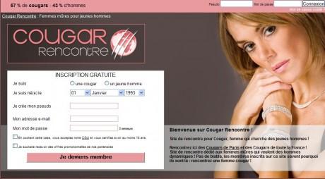 Cougar-Rencontre, pour femmes mûres recherchant l’amour avec hommes plus jeunes!