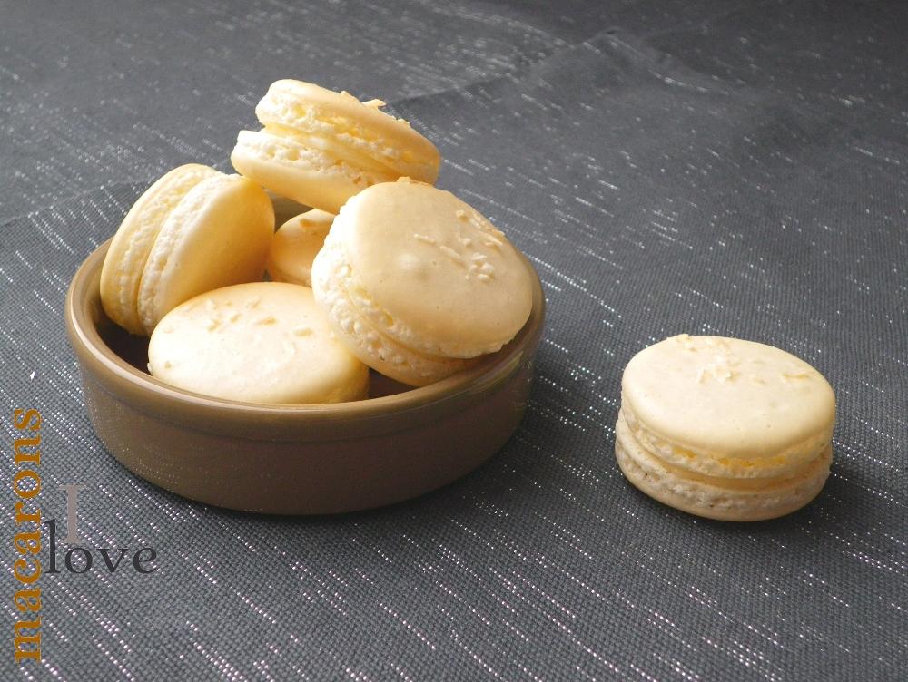 Macarons à la noix de coco Macarons à la Noix de Coco