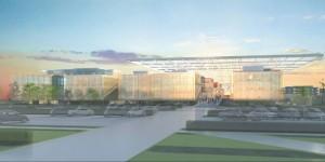 Image du futur campus de Ladoux