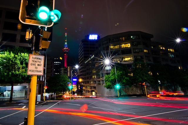 Auckland by night_