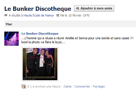 Quand boîte nuit belge espère