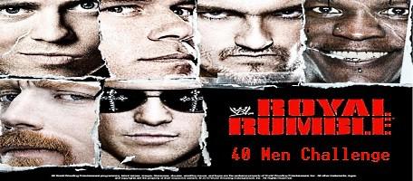 Royal Rumble 2011 :40 Men Challenge 40 catcheurs 1 seul vainqueur