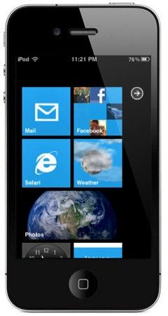 Transformez votre iPhone en Windows Phone 7 !