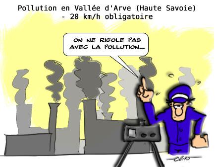 Haute Savoie : pollution aux particules fines