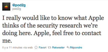 pod2g voudrait-il travailler pour Apple ?!